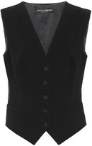 Thumbnail for your product : Dolce & Gabbana Wool and silk vest