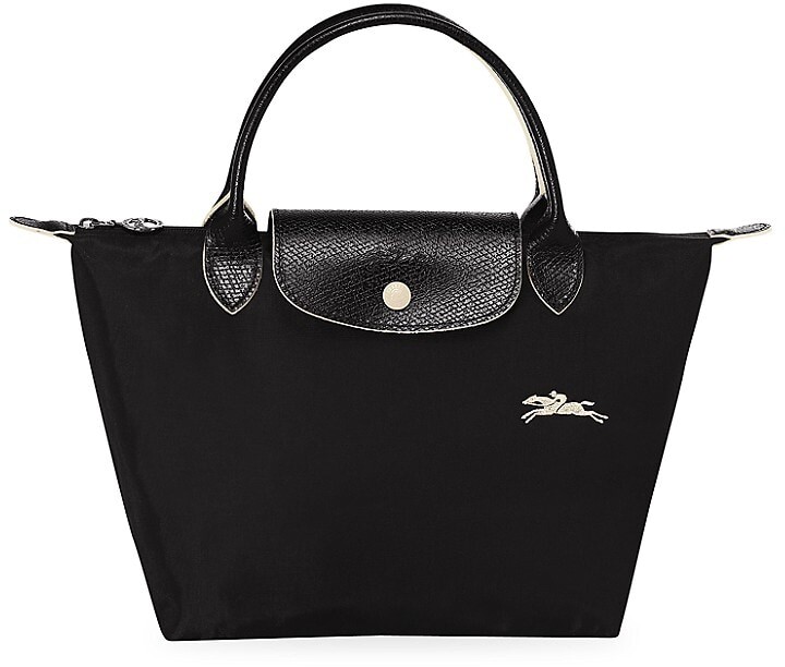 longchamp large black tote bag