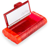 Thumbnail for your product : Edie Parker Lara Acrylic Ice Clutch Bag, Red