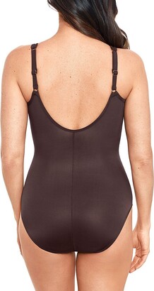Miraclesuit Network Madero Ruched Criss Cross One-Piece Swimsuit