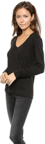 Thumbnail for your product : AG Jeans Wren Long Sleeve Vee Tee