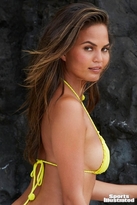 Thumbnail for your product : Despi Pom Pom Triangle Bikini Top in Quince