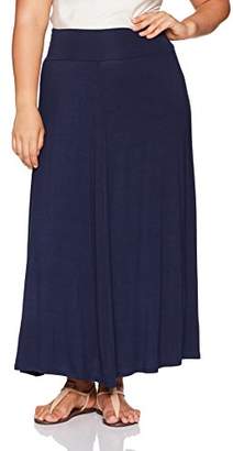 Amy Byer Women's Plus Size Timeless Soft Knit Maxi Skirt