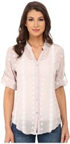 Thumbnail for your product : True Grit Dylan by Roll Sleeve Embroidered Shirt