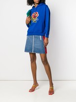 Thumbnail for your product : Kenzo Striped Mini Skirt