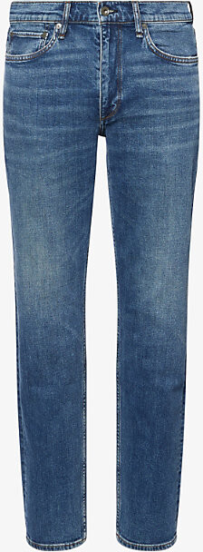 Rag & Bone Mens Jared Fit 2 Authentic Tapered-Leg Stretch-Denim Jeans 36/32