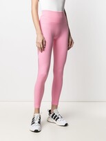 Thumbnail for your product : DKNY Perforated-Panel Leggings