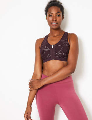 Marks and Spencer Extra High Impact Non-Padded Sports Bra A-F