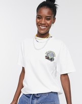 Thumbnail for your product : Obey oversized t-shirt with take back the planet graphic