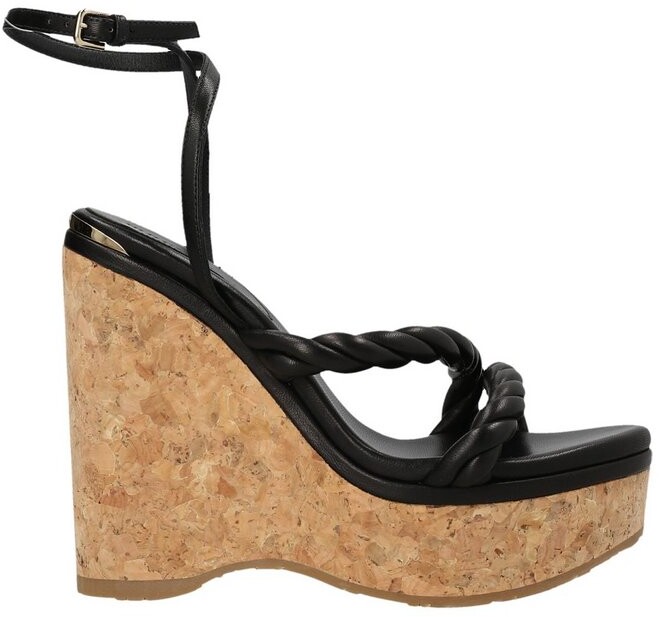 Jimmy Choo Cork Heel Women's Sandals | Shop the world's largest collection  of fashion | ShopStyle