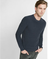 Thumbnail for your product : Express horizontal shaker knit crew neck sweater