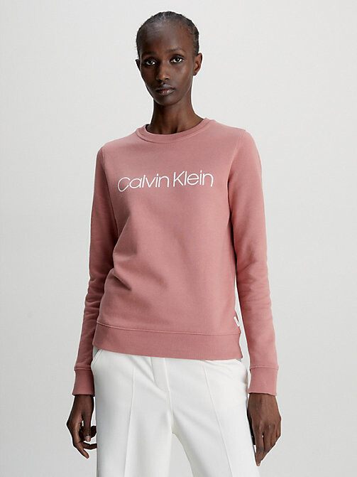 Calvin Klein Women's Pink Jumpers & Hoodies | ShopStyle UK
