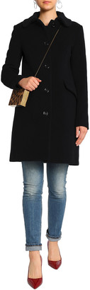 Love Moschino Embellished Wool-blend Felt Coat