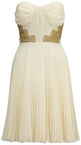 Thumbnail for your product : Elise Ryan Ruched Chiffon Badeau Dress
