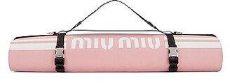 miumiu ヨガマット Miu Miu Yoga Mat in Pink - ShopStyle Workout Accessories