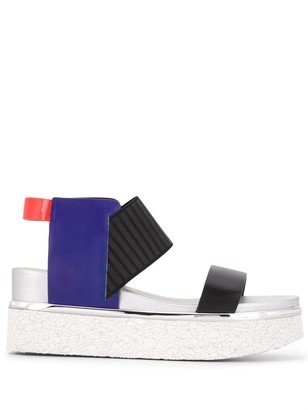 United Nude Rico colour block sandals - ShopStyle