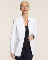 Thumbnail for your product : Chico's City Chic Open Front Longer Blazer