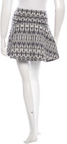 Thumbnail for your product : Derek Lam 10 Crosby Printed Jacquard Mini Skirt w/ Tags