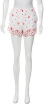 Thumbnail for your product : ALICE by Temperley Embroidered Mini Shorts
