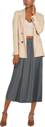 Fendi Midi Skirt Grey