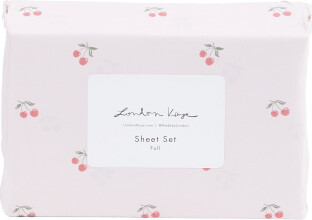 TJMAXX Petite Cherries Sheet Set, Polyester