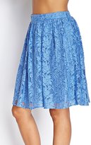 Thumbnail for your product : Forever 21 Contemporary Lace A-Line Skirt