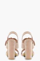 Thumbnail for your product : boohoo Alice Buckle Detail Block Heels