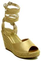 Thumbnail for your product : Refresh Sandra Lace-Up Espadrille Wedge