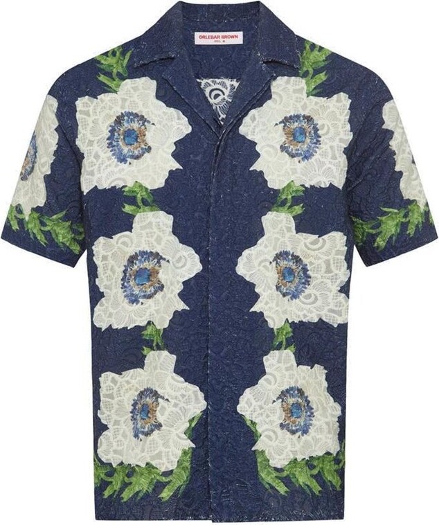 Orlebar Brown Maitan Broderie Shirt