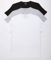 Thumbnail for your product : Emporio Armani Pure Cotton Crew Neck T-Shirt 3-Pack - Men's