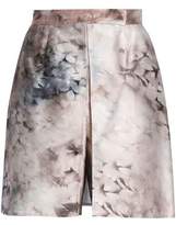 Thumbnail for your product : Valentino Printed Wool And Silk-Blend Shorts