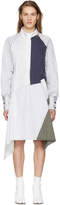 Thumbnail for your product : J.W.Anderson White Patchwork Shirt Dress