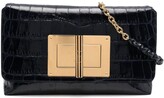 Thumbnail for your product : Tom Ford Crocodile-Effect Clutch Bag
