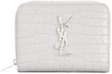 Thumbnail for your product : Saint Laurent Monogram zip around wallet