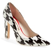Thumbnail for your product : Webster SOPHIA 'Lola' Houndstooth Pump (Women)