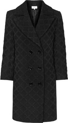 Reiss Ridley - Textured Coat in Black