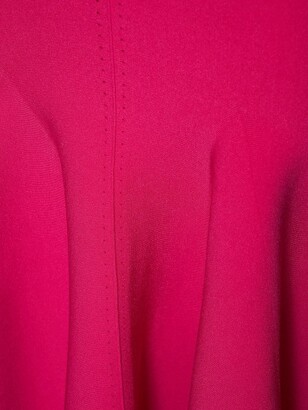Roland Mouret Off-the-shoulder viscose knit midi dress