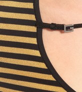 Thumbnail for your product : Gucci Striped lame top