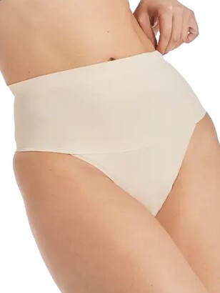 Maidenform Women's Shaping Thong Pack Tummy Control Shaping Thong