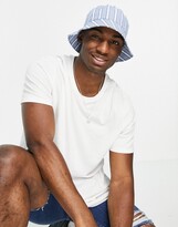 Thumbnail for your product : Boardmans stripe floppy bucket hat