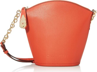 calvin klein orange purse