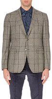 Thumbnail for your product : Etro Prince of Wales checked wool and cashmere blazer
