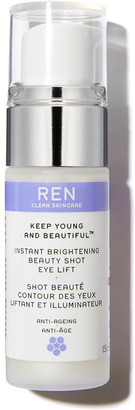 Ren Clean Skincare REN Keep Young and Beautiful Instant Brightening Beauty Shot Eye Lift (15ml)