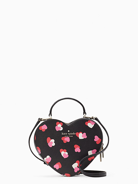 Warm Company Heart Hug Casual Shoulder Bag Flap With Magnetic Snap Printed Saddle Bag Women Woman Designer Bag 