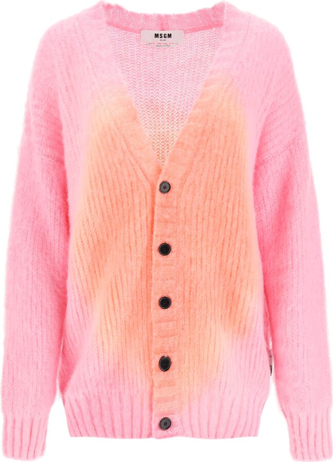 MSGM Women's Pink Sweaters | ShopStyle