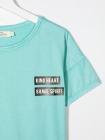 Thumbnail for your product : Andorine TEEN slogan-print T-shirt dress