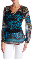 Thumbnail for your product : Hale Bob Silk Tunic Blouse