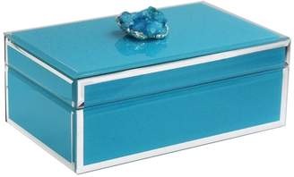 Jay Import Blue Agate Trinket Box