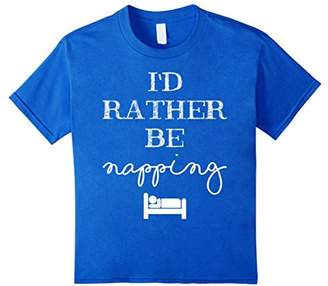 I'd Rather Be Napping T-Shirt for People That Love to Sleep