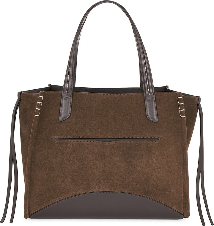 JW Anderson Loafer Cabas Bag in Brown